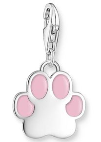 Thomas Sabo Damen Charm-Einhänger "Pfote Silber, 2015-007-9", bunt, Silber 925 (Sterlingsilber), Charms