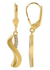 Adelia´s ADELIA ́S Damen Paar Ohrhänger, Damen, Gelbgold 333, gold, Gelbgold 333, Ohrringe