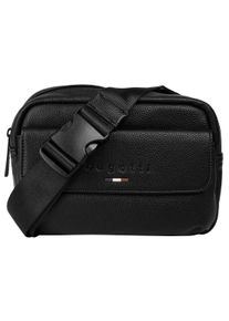 Bugatti Damen Gürteltasche "RICO", schwarz, Kunstfaser, unifarben, leicht glänzend, Taschen