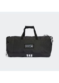 Sporttasche "4ATHLTS DUF M", adidas Performance, schwarz-weiß, Obermaterial: 100% Polyester, Taschen