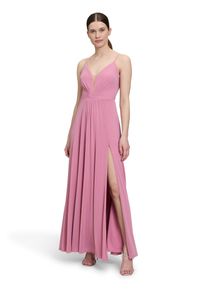 Vera Mont Damen Abendkleid "Vera Mont Abendkleid mit Lurexfaden", rosa, festlich, Gr. 32, Obermaterial: 92% Polyamid, 5% Polyester metallisiert, 3%