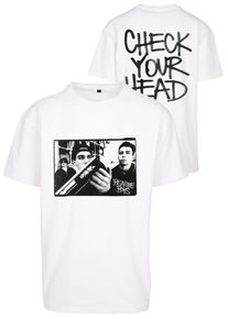 Herren T-Shirt "Upscale by Mister Tee Herren", weiß, casual, Gr. L, UPSCALE BY MISTER TEE, unifarben, 100% Baumwolle, Shirts