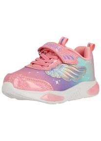 ZIGZAG Kinder Sneaker "Hori", Gr. 32, rosa, Polyurethane, Kunstfaser, casual, Schuhe, mit blinkender Leucht-LED-Sohle