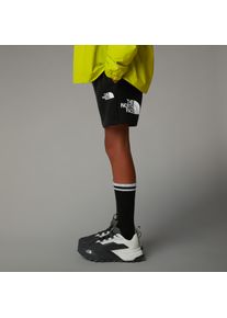 The North Face Kinder Sweatshorts "Regulär geschnittene Baumwoll-Shorts für Jungen", schwarz, sportlich, Gr. XS, Obermaterial: 67% Baumwolle, 33%