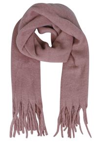 Damen XXL-Schal, braun, modisch, Capelli New York, Strick, Kunstfaser, Modetücher, mit stilvollen Fransen