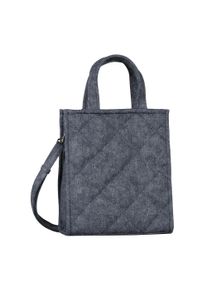 Damen Shopper "Wanessa", Tom Tailor Denim, blau, Polyurethan, clean, unifarben, Waffelmuster, washed, Taschen, aus Lederimitat in Denim Optik