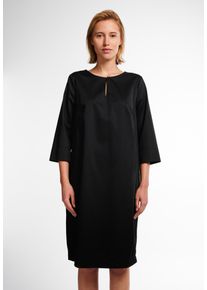 Eterna Damen Shirtkleid "LOOSE FIT", schwarz, klassisch, Gr. 38, 95% cotton, 5% Elasthan, Kleider