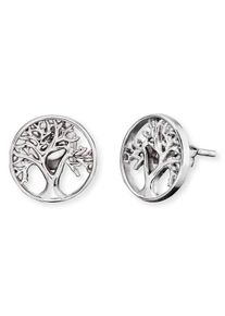 Engelsrufer Damen Paar Ohrstecker "Ohrstecker Lebensbaum, ERE-LILTREE-ST", Silber 925 (Sterlingsilber), silber, Silber 925 (Sterlingsilber), Ohrringe