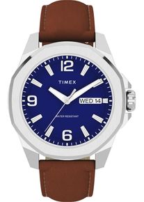 Timex Herren Quarzuhr "ESSEX"braun, Armbanduhren, Armbanduhr, Herrenuhr,Edelstahlarmband,Datum, Leuchtzeiger