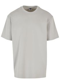 Urban Classics Herren T-Shirt "Urban Classics Herren Triangle Tee", grau, casual, Gr. M, unifarben, 100% Baumwolle, Shirts