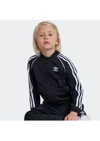 Kinder Trainingsanzug "SST TRACKSUIT", schwarz, sportlich, Gr. 104, adidas originals, Obermaterial: 100% Polyester, Sportanzüge