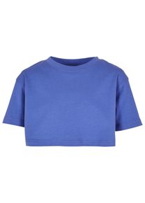 Urban Classics Mädchen T-Shirt "Urban Classics Damen Girls Short Kimono Tee", lila, casual, Gr. 158, unifarben, 100% Baumwolle, Shirts