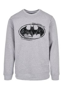 F4NT4STIC Herren Rundhalspullover "F4NT4STIC Herren", grau, casual, Gr. L, unifarben, 50% Baumwolle, 50% Polyester, Pullover