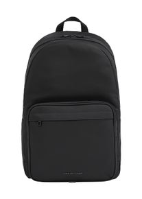 Tommy Hilfiger Freizeitrucksack "TH REPREVE BACKPACK", schwarz, Textil, Lederimitat, sportlich, Rucksäcke, Men Rucksack, Arbeits-Rucksack mit