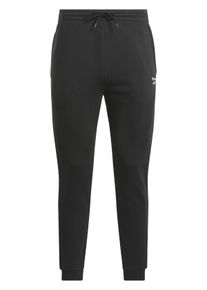 Reebok Herren Trainingshose "Reebok IDENTITY SMALL LOGO FLEECE JOGGER/BLACK/WHITE/VECTOR RED"schwarz, weiß,, sportlich, Gr. XXL, Obermaterial: 70%