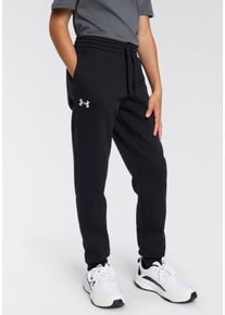 Under Armour Kinder Trainingshose "RIVAL", schwarz, sportlich, Gr. XL, Obermaterial: 67% Polyester, 33% Elasthan, Hosen, Für Kinder - Material innen