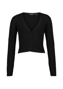Blue Seven Damen Strickjacke "Blue Seven", schwarz, Basic, Gr. 164, 80% Viskose, 20% Polyamid, Strickjacken