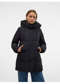 Véro Moda VERO MODA Damen Steppjacke "VMLEONIELEA DOWN JACKET NOOS GA", schwarz, modisch, Gr. L, unifarben, Web, Steppware, Obermaterial: 100% Polyester, Jacken
