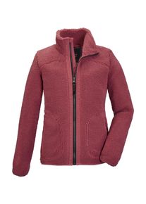 Killtec Kinder Fleecejacke "KOW 137 GRLS FLC JCKT", lila, sportlich, Gr. 164, 100% Polyester, Jacken
