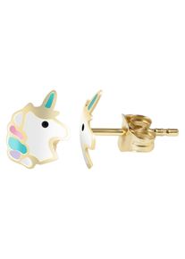 Adelia´s ADELIA ́S Damen Paar Ohrhänger "Neuheit 2025 - Mädchen Ohrstecker aus Gold 333", Mädchen, Gelbgold 333, gold, Gelbgold 333, Ohrringe