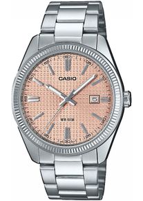 Damen Quarzuhr, silber, CASIO TIMELESS COLLECTION, Armbanduhren, Armbanduhr, Damenuhr, Herrenuhr, Edelstahlarmband, Neo-Display, Tag