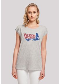 F4NT4STIC Damen T-Shirt "DC Comics Wonder Woman Seventy Five", grau, casual, Gr. M, Obermaterial: 100% Baumwolle, Shirts, Print