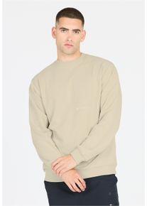 Virtus Herren Sweatshirt "Kayden", beige, casual, Gr. S, unifarben, 60% Baumwolle, 40% Polyester, Sweatshirts, aus superweichem, atmungsaktivem