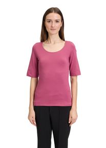 Cartoon Damen Kurzarmshirt "Cartoon Basic Shirt mit Rundhalsausschnitt", rosa, modisch, Gr. 34, Obermaterial: 95% Baumwolle, 5% Elasthan., Shirts,