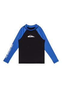 Quiksilver Kinder Shirttop "Everyday"schwarz, nebulas blau, Gr. 4, 84% Polyester, 16% Elasthan, Tops