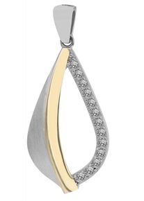 Adelia´s ADELIA ́S Damen Ketten-Anhänger, Silber 925 (Sterlingsilber), gold, Silber 925 (Sterlingsilber), Schmuckanhänger