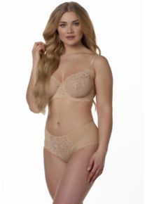 After Eden D-cup & up Damen Panty "BO", AFTER EDEN D-CUP & UP, Gr. L, rosa, Obermaterial: 86% Polyamid, 14% Elasthan, unifarben, Unterhosen, mit eleganter Spitze