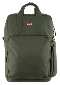 Levi's LEVI'S Cityrucksack, grün, Polyester, unifarben, modisch, Rucksäcke, Freizeitrucksack, Schulrucksack, Arbeitsrucksack