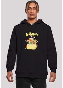 F4NT4STIC Herren Sweatshirt "Die Familie Feuerstein The The Ride", schwarz, casual, Gr. L, Obermaterial: 65% Baumwolle, 35% Polyester, Sweatshirts,