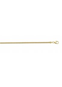 Adelia´s ADELIA ́S Damen Goldkette "585 Gold Schlangen Halskette Ø 1,5 mm", 50, Gelbgold 585, gold, Gelbgold 585, Halsketten, Goldschmuck für Damen