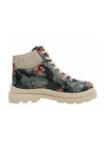 DOGO Damen Winterboots "Adriana Hold Your Head Up High Damen Boots / Female", Gr. 36, schwarz, Lederimitat, klassisch, Schuhe, Vegan
