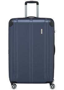 Travelite Hartschalen-Trolley "CITY, verschiedene Größen und Farben", blau, ABS, unifarben, matt, Basic,elegant,casual,klassisch,modisch, Koffer,