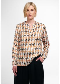 Eterna Damen Longbluse "LOOSE FIT", beige, modisch, Gr. 44, 100% Viskose, Blusen