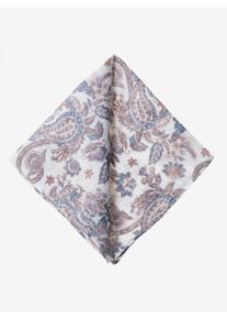 MONTI Damen Einstecktuchbeige paisley, casual, gemustert, Leinen, Modetücher, mit eleganter Musterung
