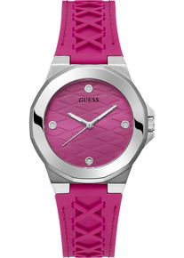 Guess Damen Quarzuhr "CORSET", rosa, Armbanduhren, Armbanduhr, Damenuhr