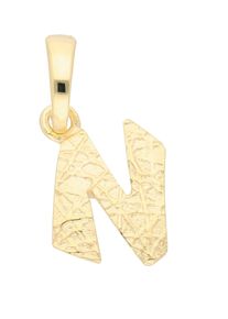 Adelia´s ADELIA ́S Damen Buchstaben-Anhänger "Damen & Herren 333 Gold Buchstabenanhänger N", Gold, gold, Gold, Schmuckanhänger, für Damen & Herren