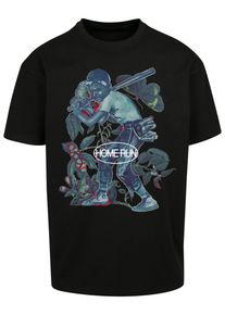 Herren T-Shirt "Upscale by Mister Tee Herren Home Run Oversize Tee", schwarz, casual, Gr. XS, UPSCALE BY MISTER TEE, unifarben, 100% Baumwolle, Shirts
