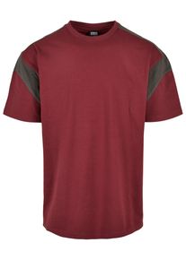 Urban Classics Herren T-Shirt "Urban Classics Herren Active Tee", rot, casual, Gr. S, mehrfarbig, 100% Baumwolle, Shirts