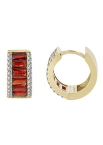 Adelia´s ADELIA ́S Damen Paar Creolen, Damen, Gelbgold 333, gold, Gelbgold 333, Ohrringe