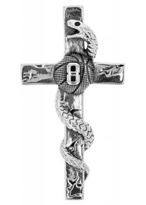 Adelia´s ADELIA ́S Damen Ketten-Anhänger "Neuheit 2025 - modischer Kreuz Anhänger aus 925 Sterling Silber", Silber 925 (Sterlingsilber), silber, Silber 925