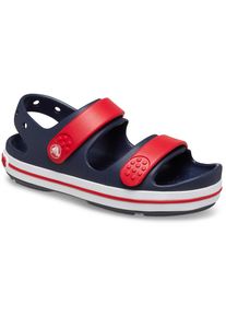 Crocs Kinder Badesandale "Crocband Cruiser Sandal", Gr. 29, blau, Croslite, kontrastfarbene Details, sportlich, Schuhe, Sommerschuh, Sandalette,
