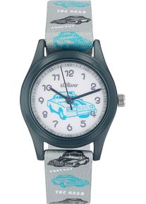 s.Oliver Kinder Quarzuhr, bunt, Armbanduhren, Armbanduhr, Kinderuhr, Autos, Schulanfang, Geburtstag, Geschenkidee