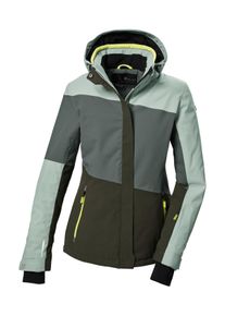 Killtec Damen Skijacke "KSW 67 WMN SKI JCKT", grau, sportlich, Gr. 42, Oberstoff: 100% Polyester, Futter: 100% Polyester, Wattierung: 100% Polyester