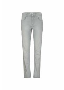 AENGELS Damen Stoffhose "AENGELS Cici", grau, Gr. 42, unifarben, 89% Baumwolle, 8% Polyester, 3% Elasthan, Hosen