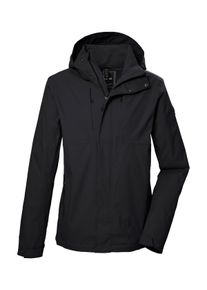 G.I.G.A. by Killtec Herren Funktionsjacke "GS 59 MN JCKT", schwarz, sportlich, Gr. L, G.I.G.A. DX BY KILLTEC, Oberstoff: 100% Polyester, Futter: 100% Polyester