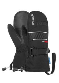 Reusch Kinder Fäustlinge "Connor R-TEX XT Junior Mitten", schwarz-weiß, casual, Gr. 3, mehrfarbig, 87% Polyester, 11% Polyurethan, 2% Elasthan,